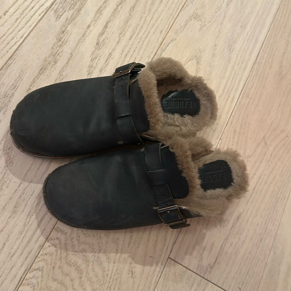 Shearling Lined Clogs Us 10/ It41 - image 2